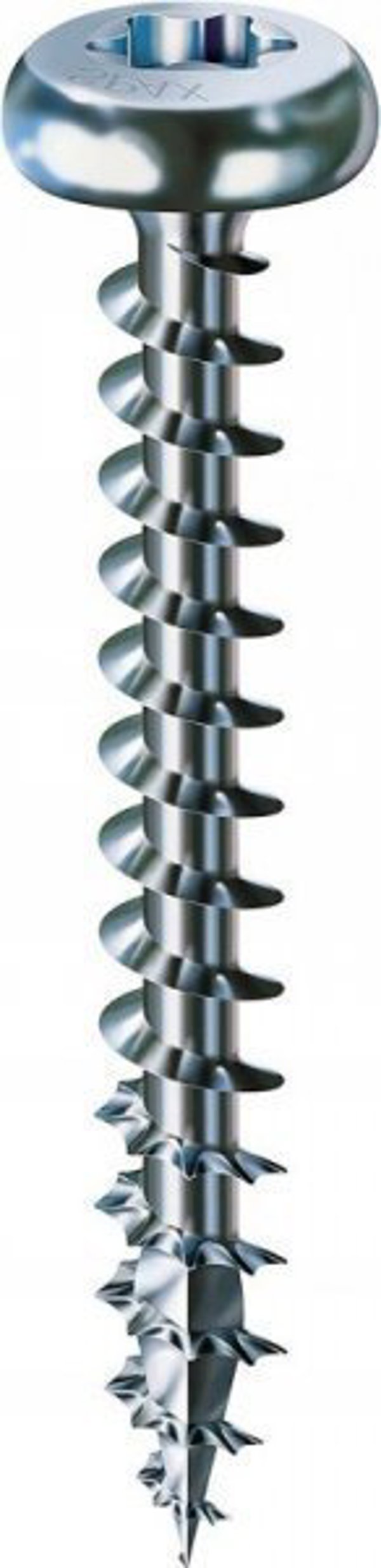 Spax Wkret Leb Polkuliasty Ocynk Bialy 3.5x20mm HB TX Mini