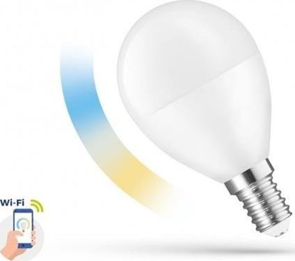 Spectrum Λάμπα LED Smart 5W E-14 Wi-Fi CCT Dimmable WOJ14414