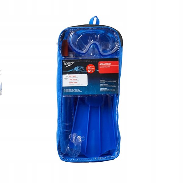 Speedo Παιδικό Σετ Κατάδυσης Kids Aqua, Μάσκα και Αναπνευστήρας για Αγόρια και Κορίτσια
