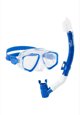 Speedo Παιδικό Σετ Καταδύσεων JR Adventurer Mask & Snorkel, Μπλε/Διαφανές