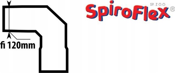 SpiroFlex Ρυθμιζόμενος Αγκώνας Καμινάδας 120mm από Ανοξείδωτο Ατσάλι για Λέβητες