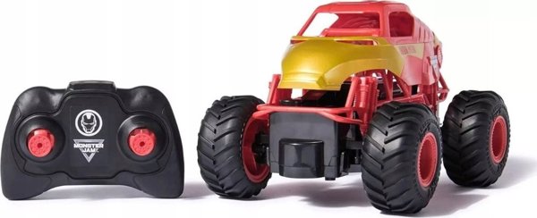 Spin Master Monster Jam Τηλεκατευθυνόμενο Αυτοκίνητο Iron Man 1:24, Κόκκινο, Για Παιδιά 4+ Ετών