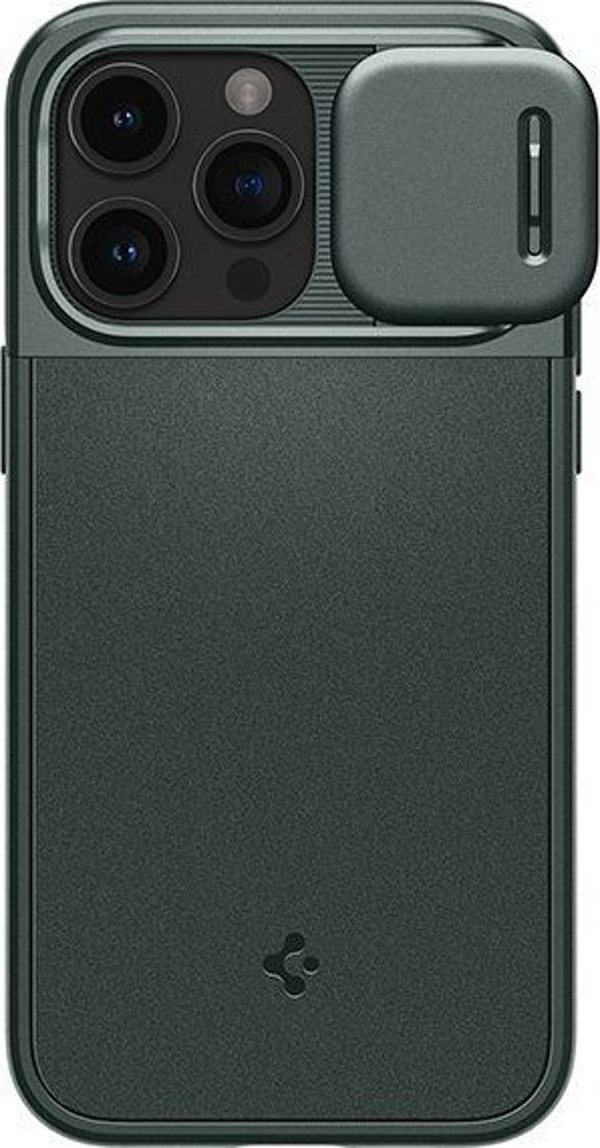 Spigen Spigen Optik Armor iPhone 15 Pro 6.1" MAG Magsafe zielony/abyss green ACS06739