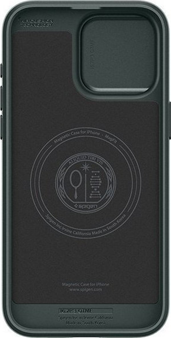 Spigen Spigen Optik Armor iPhone 15 Pro 6.1" MAG Magsafe zielony/abyss green ACS06739