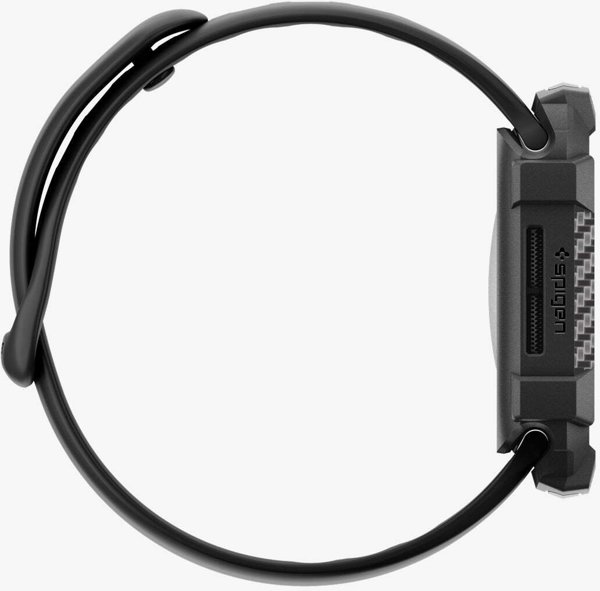 Spigen Rugged Armor 2, matte black - Apple Watch 11 46mm