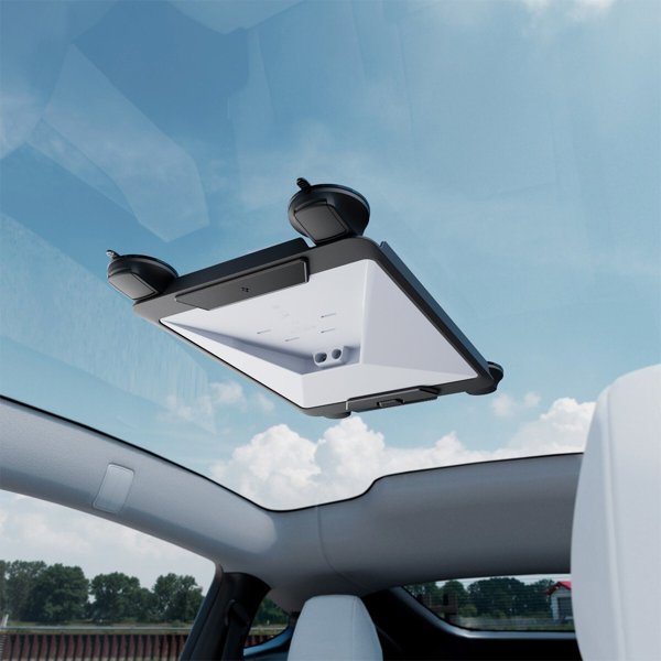 Spigen Window Car Mount STL100, black - Starlink Mini