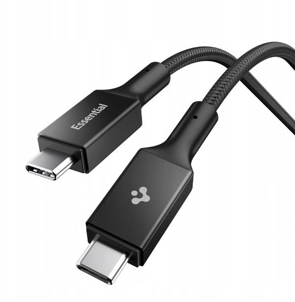 SPIGEN EB10015CC ESSENTIAL TYPE-C CABLE 100W 150CM BLACK
