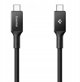 SPIGEN EB10015CC ESSENTIAL TYPE-C CABLE 100W 150CM BLACK