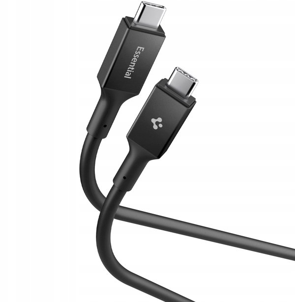 SPIGEN EB10015CC ESSENTIAL TYPE-C CABLE 100W 150CM BLACK