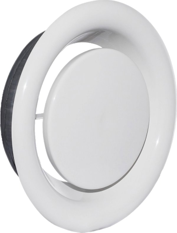 SpiroFlex Διαχύτης Αέρα Εξαγωγής AW125-AL, 125mm, Αλουμινίου, για Συστήματα Εξαερισμού