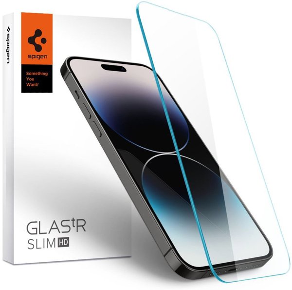 Spigen Glas.tR Slim Σκληρυμένο Γυαλί για iPhone 14 Pro Max, 9H, 0.2mm - Διάφανο