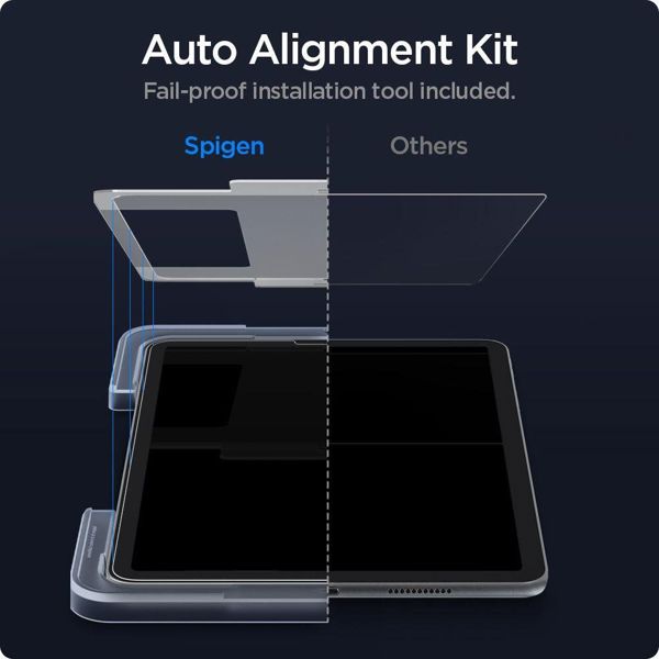 Spigen Glas.tR EZ Fit Προστατευτικό Οθόνης από Tempered Glass για iPad Air 4 (2020) - Σετ Εγκατάστασης
