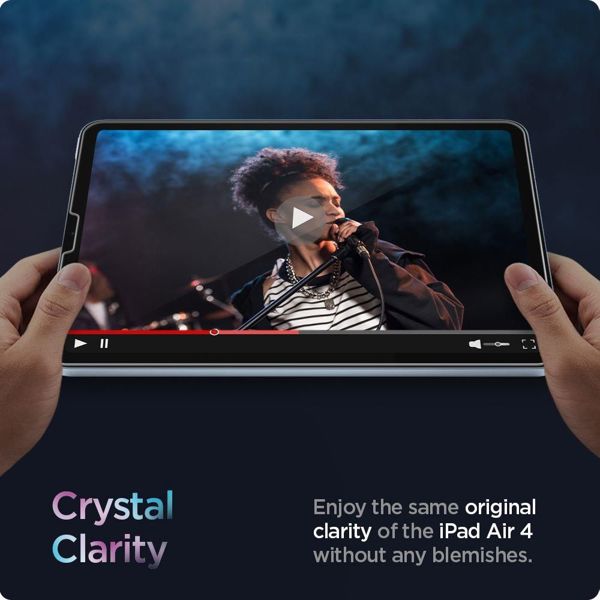 Spigen Glas.tR EZ Fit Προστατευτικό Οθόνης από Tempered Glass για iPad Air 4 (2020) - Σετ Εγκατάστασης