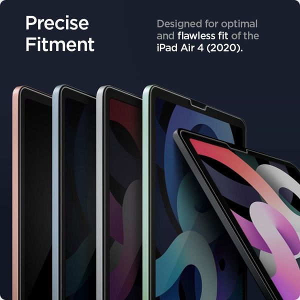 Spigen Glas.tR EZ Fit Προστατευτικό Οθόνης από Tempered Glass για iPad Air 4 (2020) - Σετ Εγκατάστασης