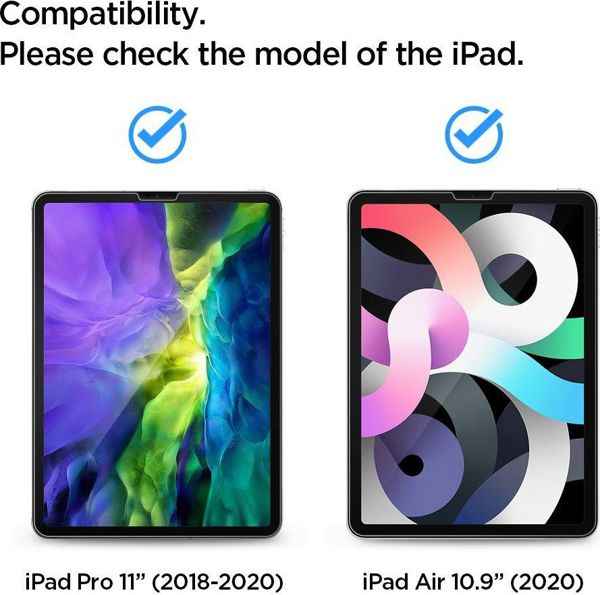 Spigen Glas.tR EZ Fit Προστατευτικό Οθόνης από Tempered Glass για iPad Air 4 (2020) - Σετ Εγκατάστασης