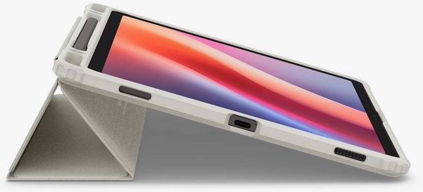Spigen Ultra Hybrid Pro, gray - Samsung Galaxy Tab S10 FE