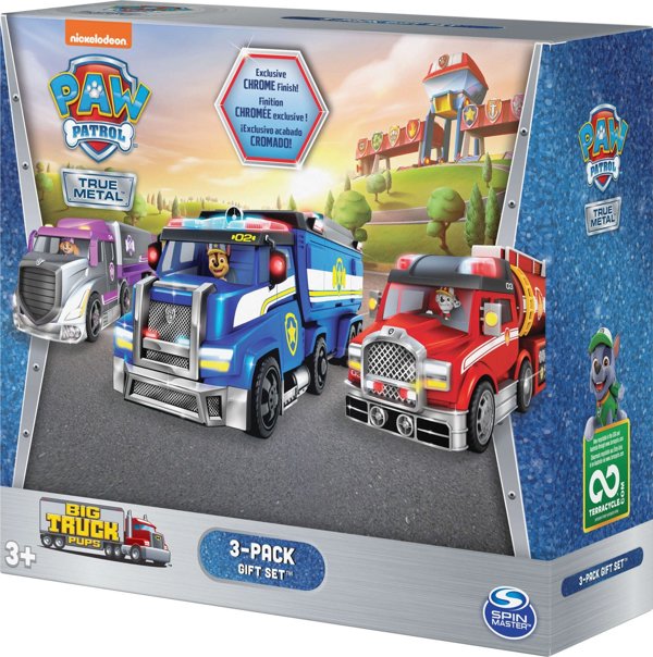Spin Master PAW PATROL Ciężarówka Psi Patrol Big Truck Pups 3-pak 6065062 Spin Master