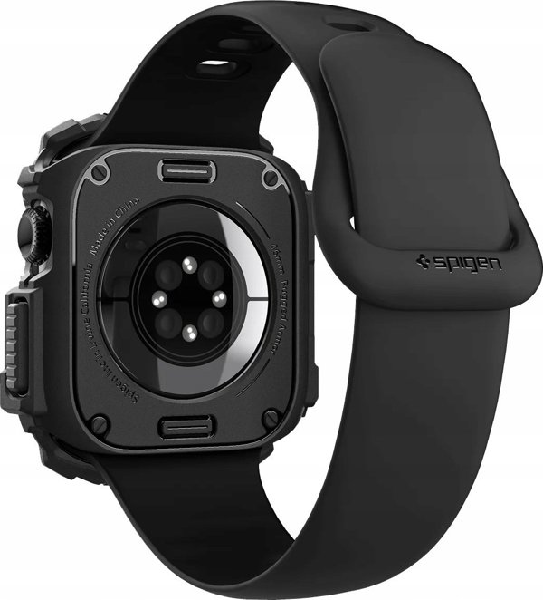 Spigen Θήκη Rugged Armor για Apple Watch 10 (46mm) - Matte Black