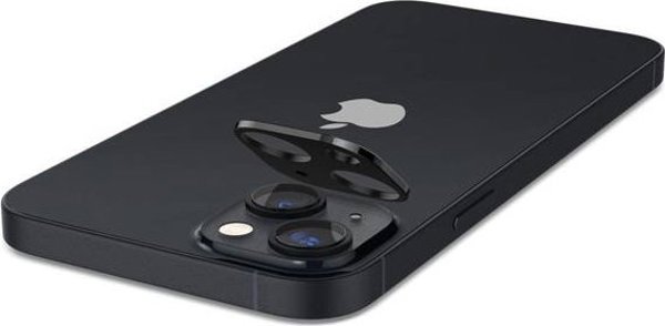 Spigen Optik.tr Προστατευτικό Κάμερας για Apple iPhone 14 / 14 Plus - Μαύρο, Γυαλί 9H, 2 Τεμάχια