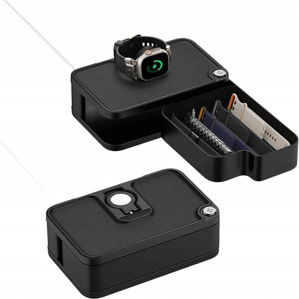 Spigen Apple Watch & Band & ETC Organizer S340, black