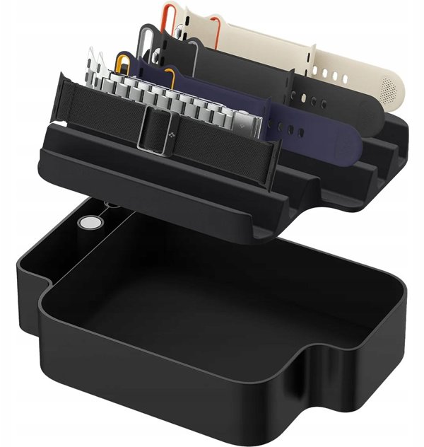 Spigen S340 Organizer για Apple Watch και Λουράκια, Μαύρο