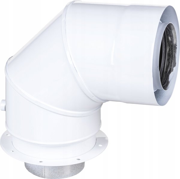 SpiroFlex Προσαρμογέας Αεραγωγού TWK, 80/110 x 80/125mm, Λευκός, για Termet SX-TD80ATWKB
