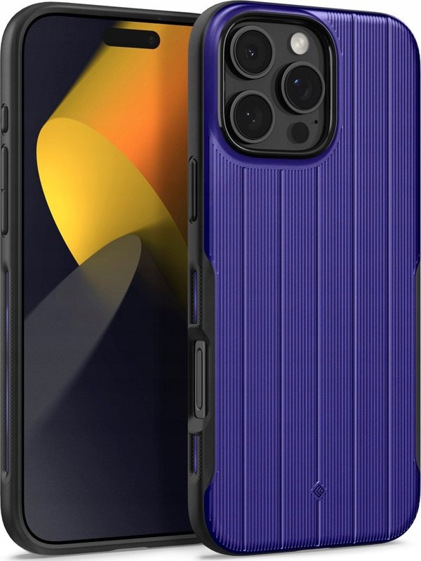 Θήκη Spigen Caseology Dual Grip MagSafe για iPhone 16 Pro, Cobalt Blue