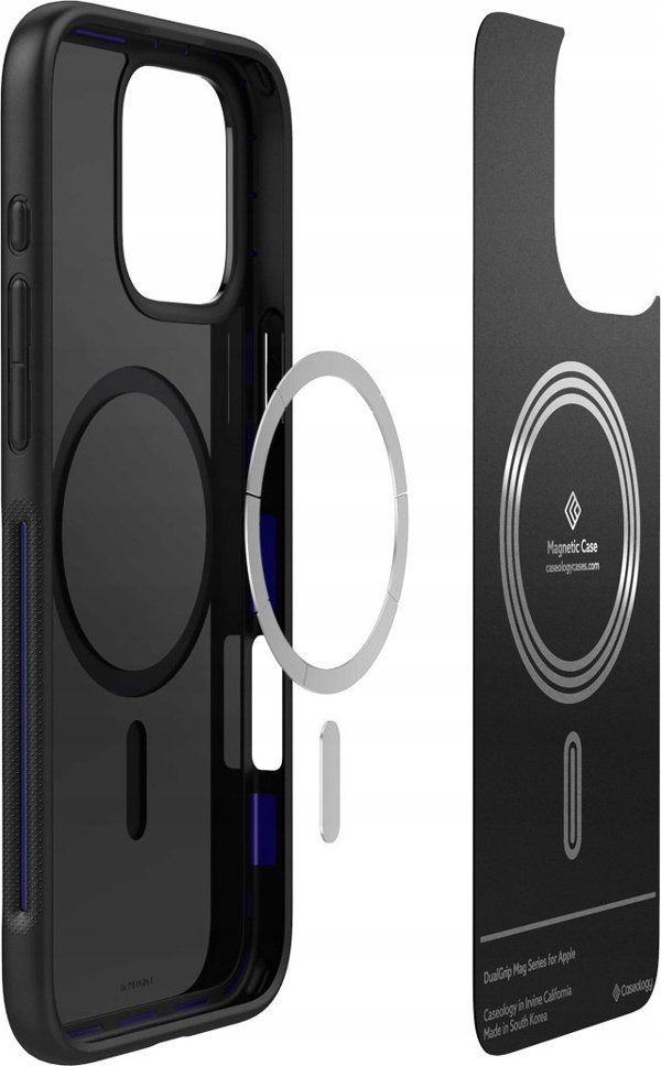 Θήκη Spigen Caseology Dual Grip MagSafe για iPhone 16 Pro, Cobalt Blue