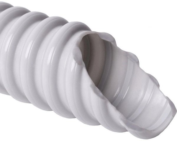 SpiroFlex Σωλήνας Καυσαερίων Πολυπροπυλενίου 60mm, Μήκος 0.25m