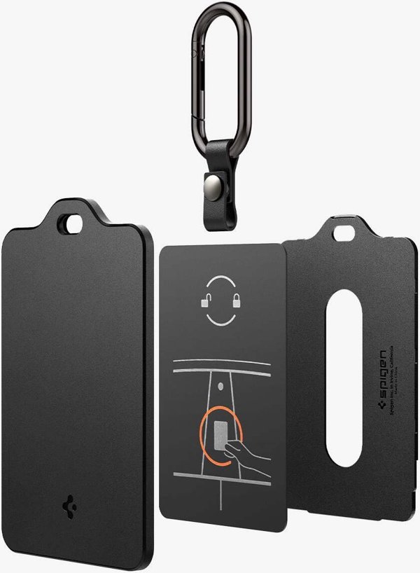 Spigen Tesla Card Holder, Θήκη για Κάρτα Key Card Tesla, Μαύρο, 1 Τεμάχιο