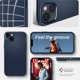 Spigen Θήκη Liquid Air για iPhone 14, Ανθεκτική από TPU, Navy Blue