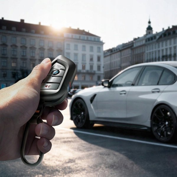 Spigen BMW Key Fob Case BK100 - Θήκη για Κλειδί Αυτοκινήτου, Μαύρο