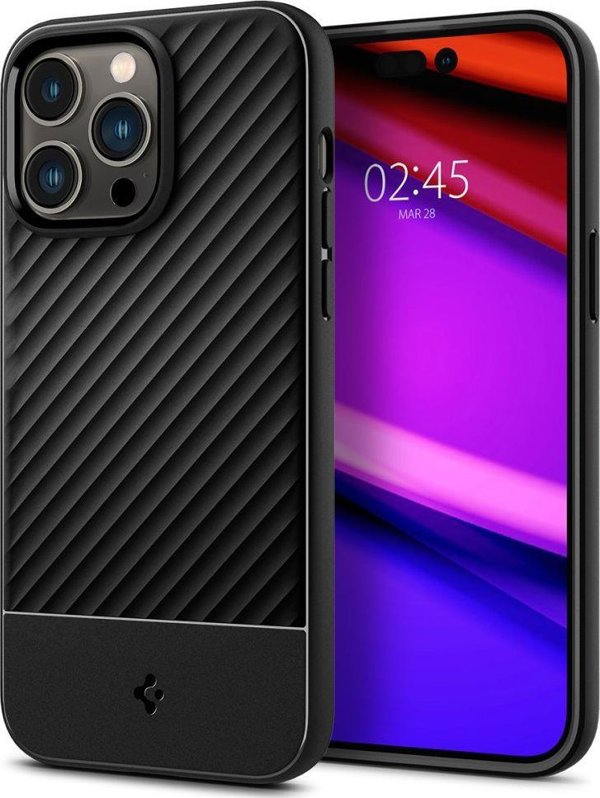 Spigen Core Armor Θήκη για iPhone 14 Pro - Μαύρο Matte (ACS04661)