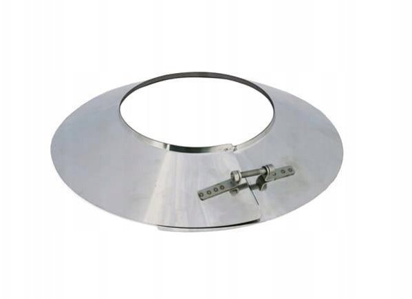 SpiroFlex Προστατευτικό Κολάρο Καμινάδας 125mm για Προστασία από τη Βροχή