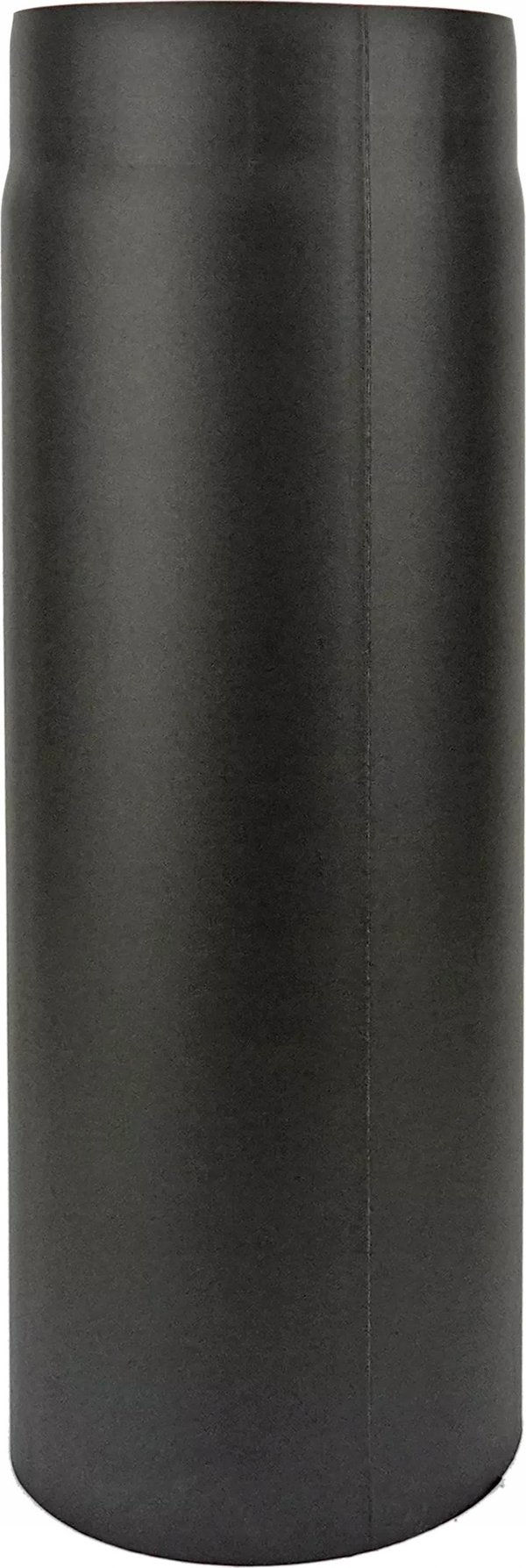 SpiroFlex Ατσάλινος Σωλήνας Καμινάδας Φ160, Μήκος 0,5m, Μαύρο Χρώμα, Πάχος 2mm