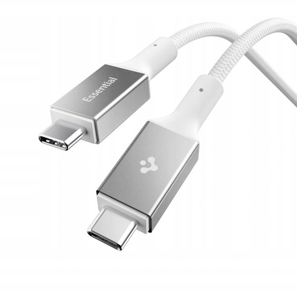 SPIGEN EB24015CC ESSENTIAL TYPE-C CABLE 240W 150CM WHITE