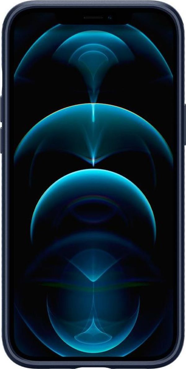 Spigen Θήκη Spigen Liquid Air Apple iPhone 12 Pro Max Navy Blue