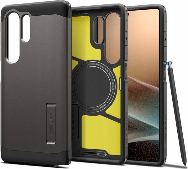 Spigen Θήκη Tough Armor MagSafe για Samsung Galaxy S25 Ultra - Gunmetal