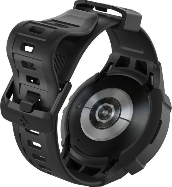 Spigen Rugged Armor Pro Λουράκι για Samsung Galaxy Watch 5 Pro (45mm) με Προστατευτική Θήκη - Μαύρο