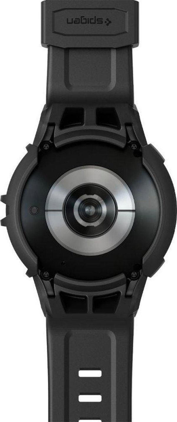 Spigen Rugged Armor Pro Λουράκι για Samsung Galaxy Watch 5 Pro (45mm) με Προστατευτική Θήκη - Μαύρο