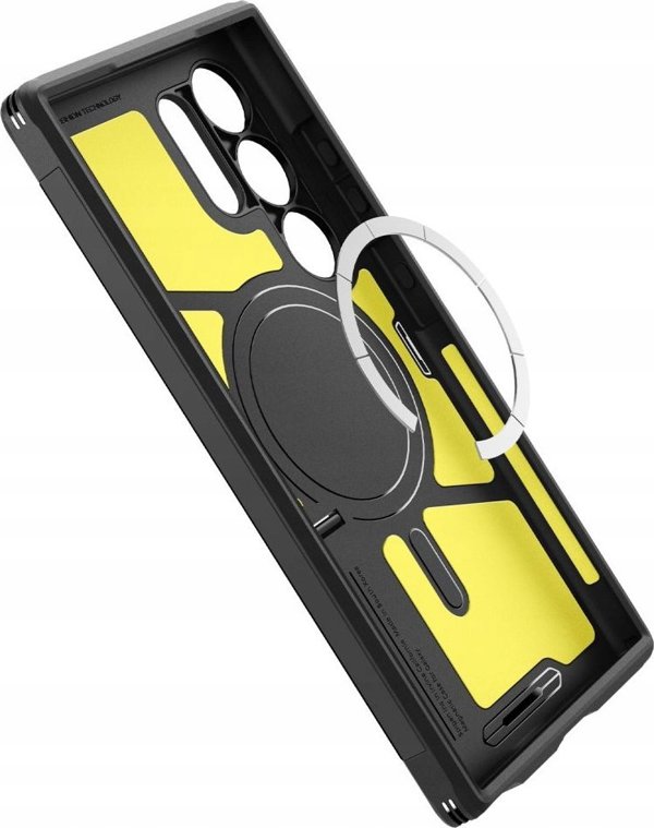 Spigen Tough Armor Θήκη για Samsung Galaxy S25 Ultra, MagSafe, Μαύρο