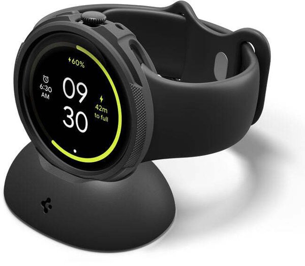 Spigen Liquid Air V2, matte black - Google Pixel Watch 4 45mm