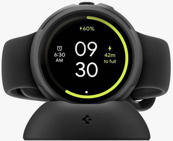 Spigen Liquid Air V2, matte black - Google Pixel Watch 4 45mm