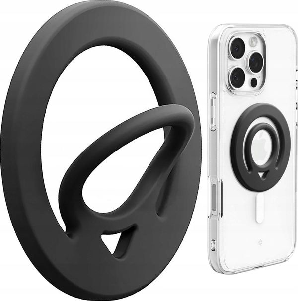 Spigen SPIGEN DUAL POP MAG MAGSAFE PHONE RING BLACK [outlet]