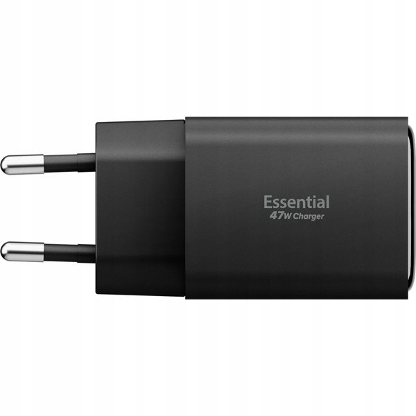 Spigen Essential 47W Wall Charger EE473EU, black
