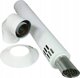SpiroFlex Σετ Πλευρικής Εξόδου 60/100 για Viessmann & De Dietrich, Ανοξείδωτο, Λευκό RAL 9016