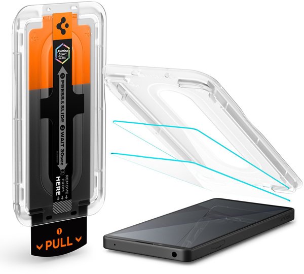 Spigen Glass tR EZ Fit Pro Προστατευτικό Οθόνης 2-Pack για Sony Xperia 10 VI, Διάφανο
