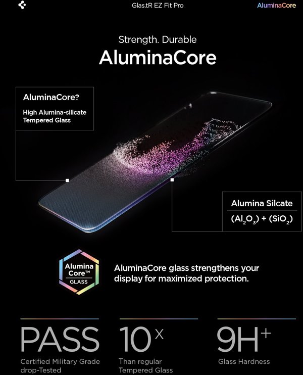 Spigen Glass tR EZ Fit Pro Προστατευτικό Οθόνης 2-Pack για Sony Xperia 10 VI, Διάφανο