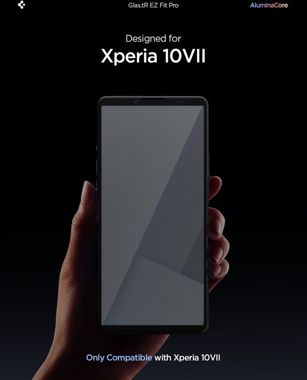 Spigen Glass tR EZ Fit Pro Προστατευτικό Οθόνης 2-Pack για Sony Xperia 10 VI, Διάφανο