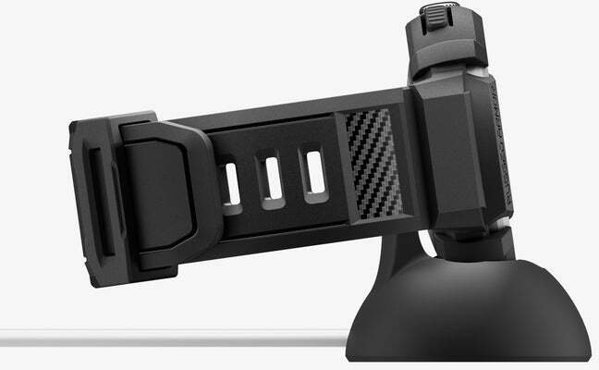 Spigen Rugged Armor Pro + Stand, matte black - Google Pixel Watch 4 45mm